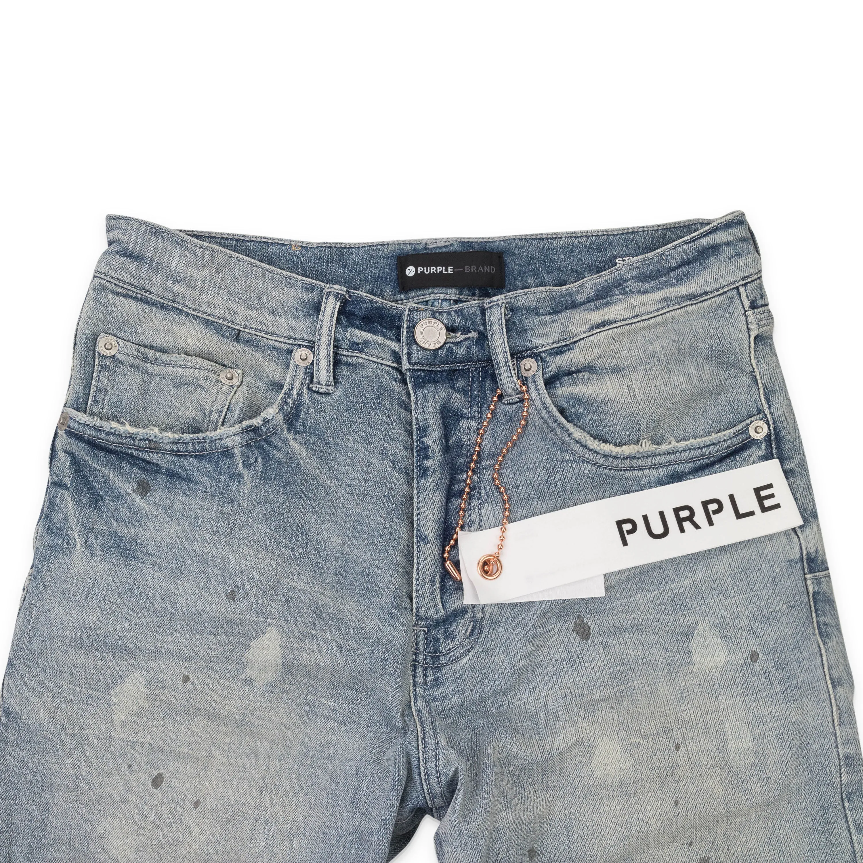 ACID BLEACH LIGHT INDIGO SKINNY JEANS