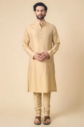 Classic Beige Kurta Set