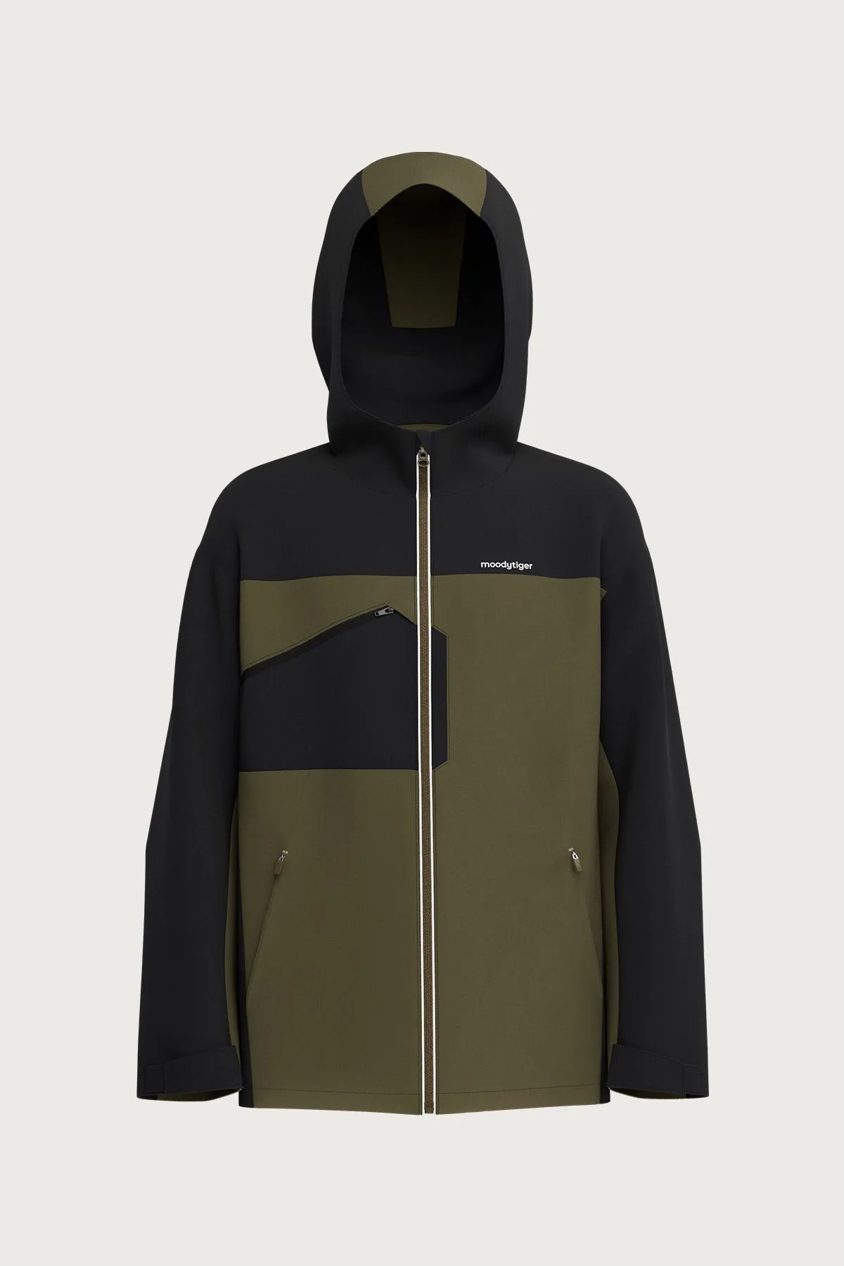 Colour Blocking Windbreaker
