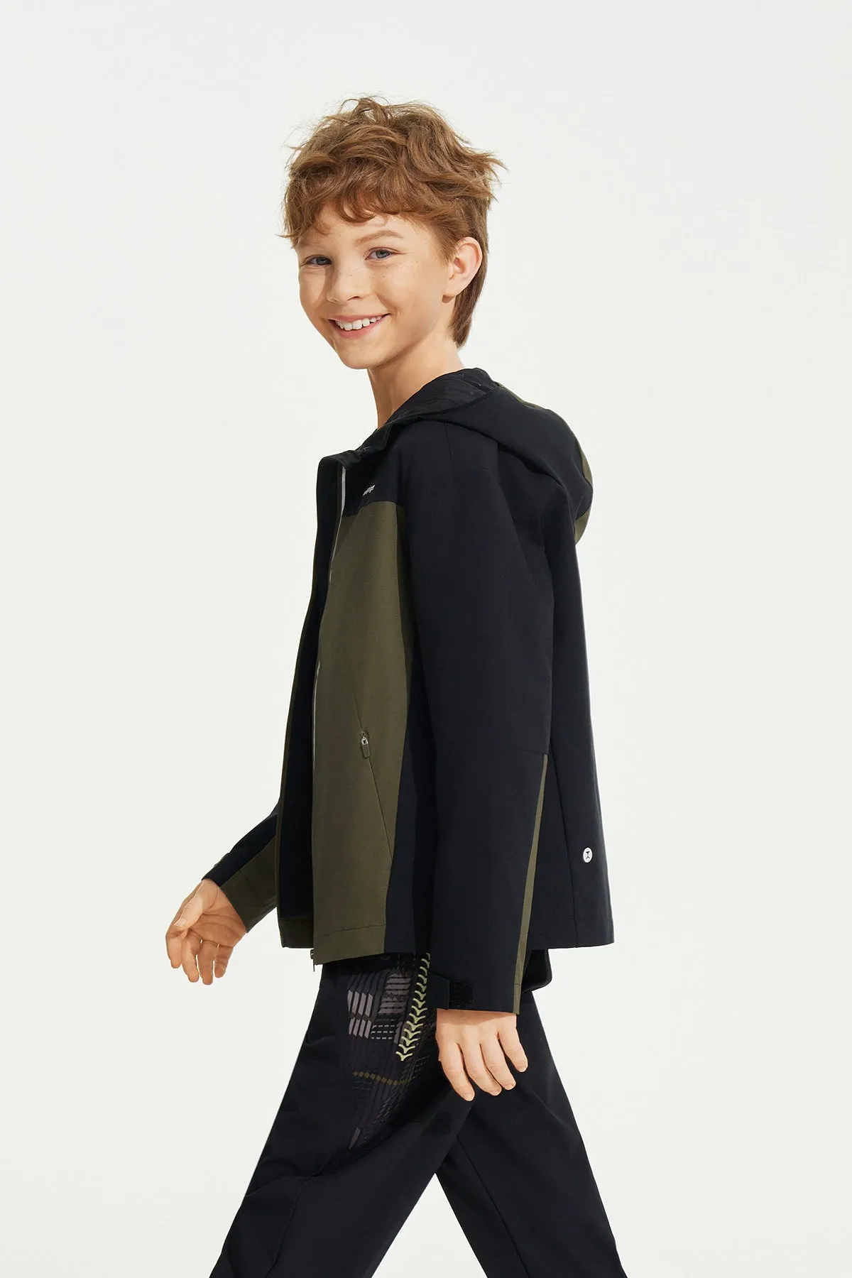 Colour Blocking Windbreaker