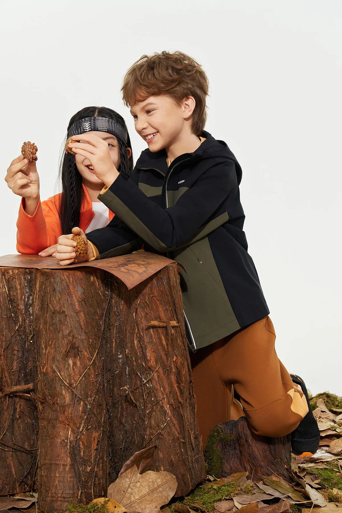 Colour Blocking Windbreaker