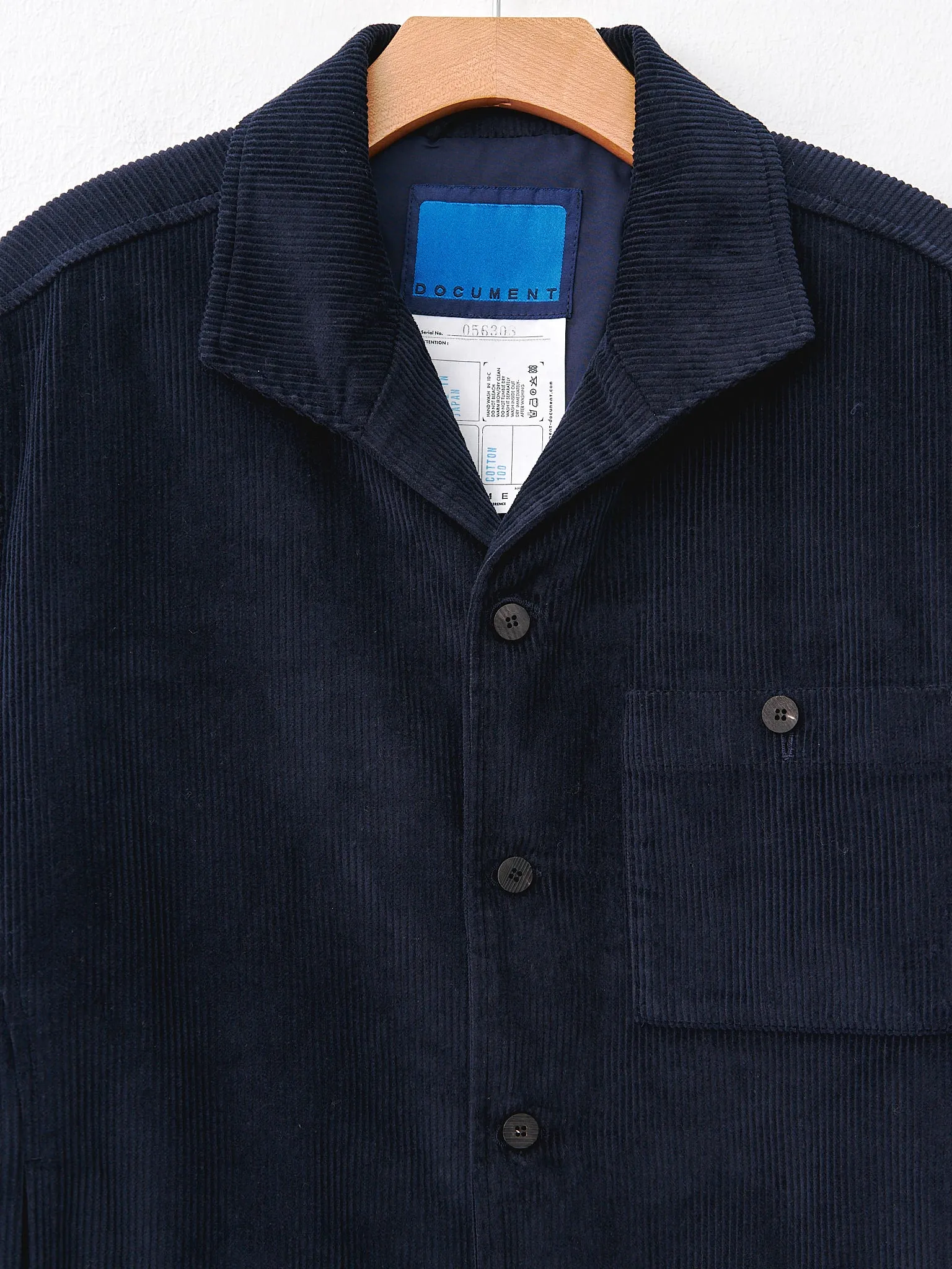 Corduroy Classic Jacket - Navy
