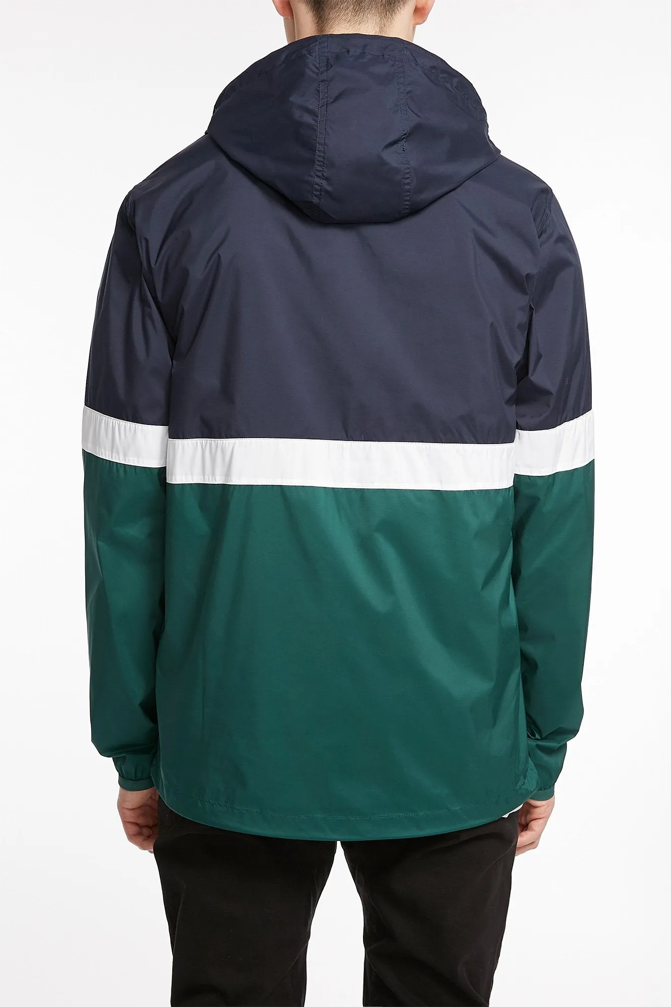 DC Guys Navy Dagup Triple Block Windbreaker