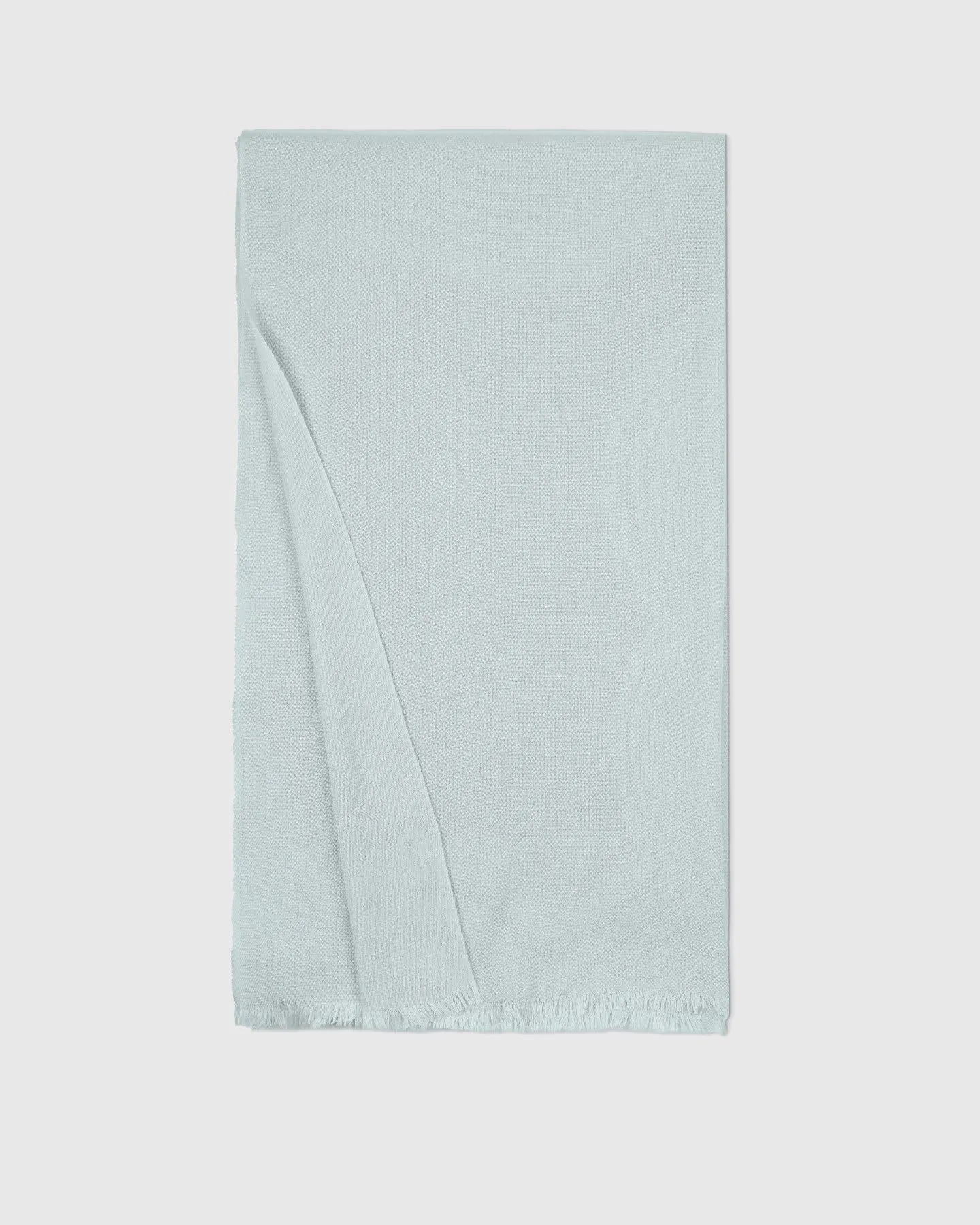 Featherweight Cashmere Silk Frayed Edge Scarf
