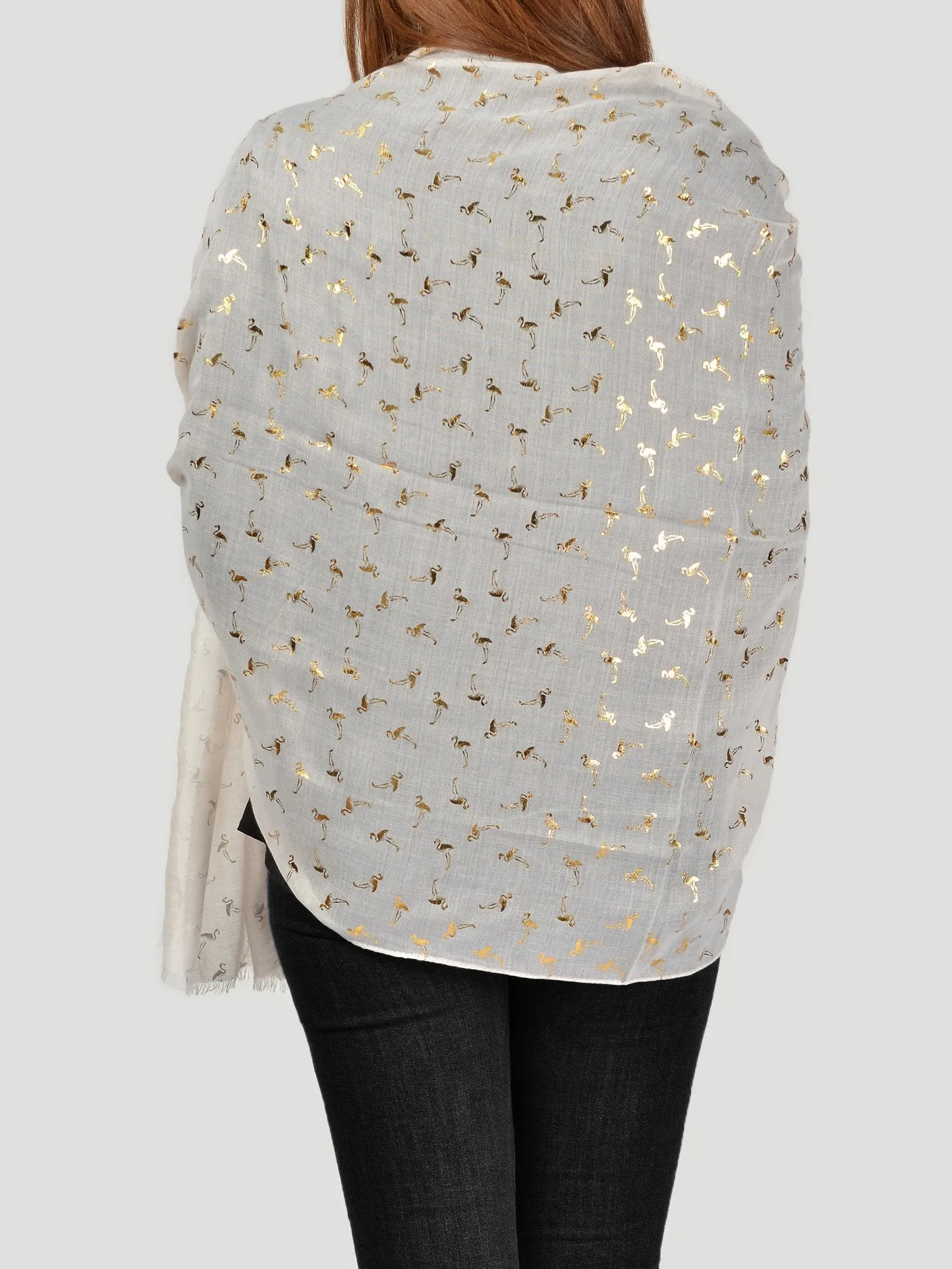 Flamingo Printed Scarf