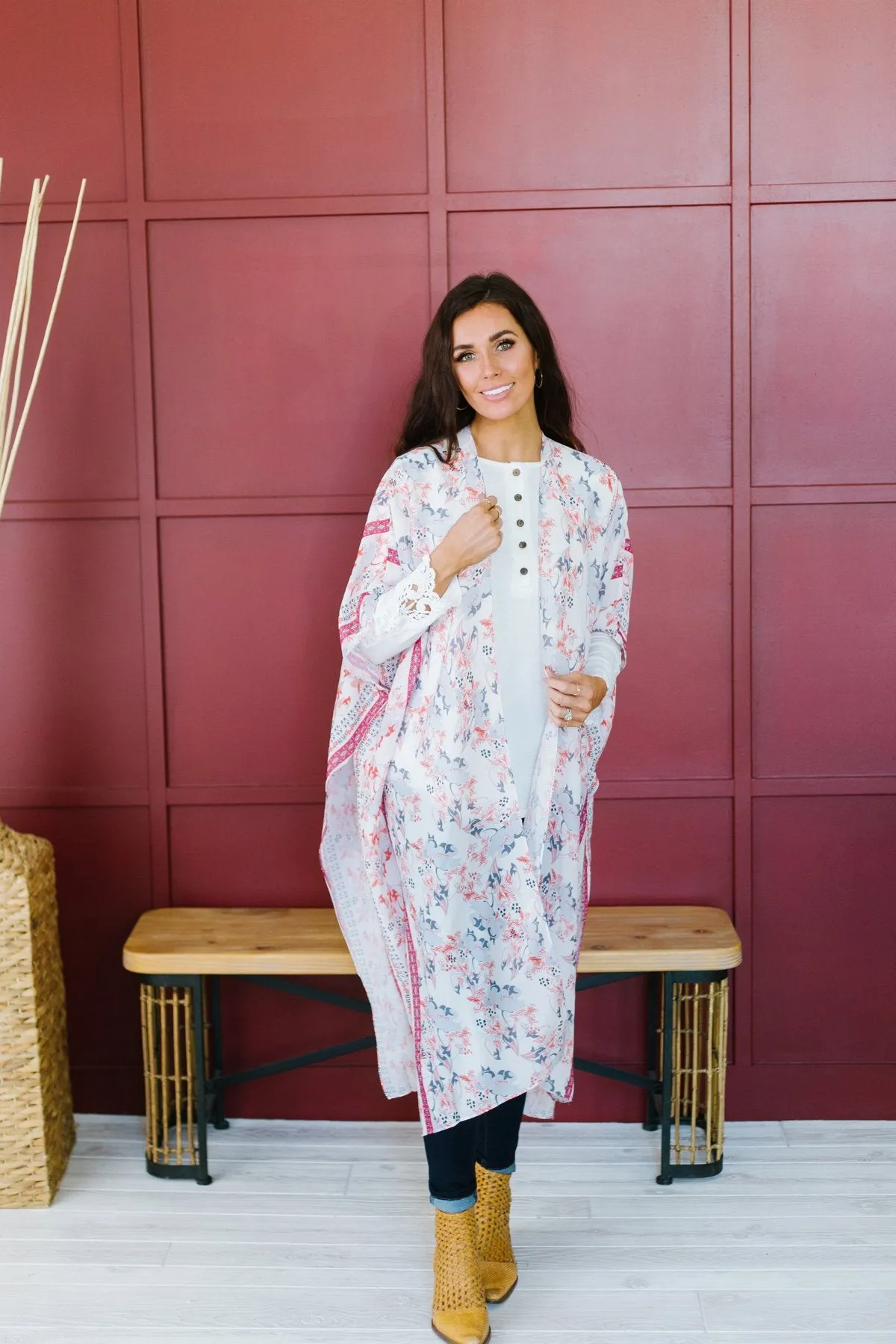 Floral Kimono