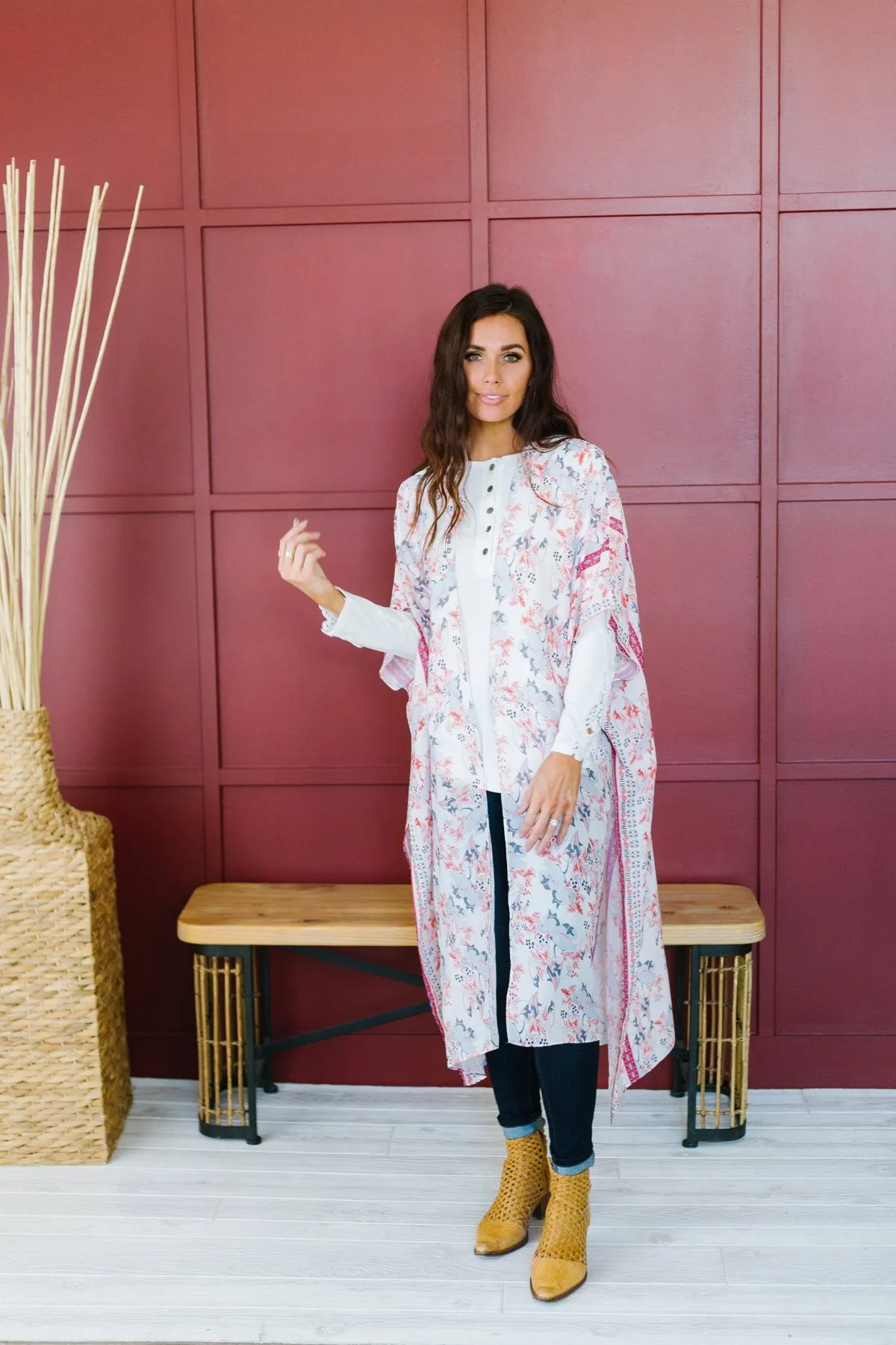 Floral Kimono