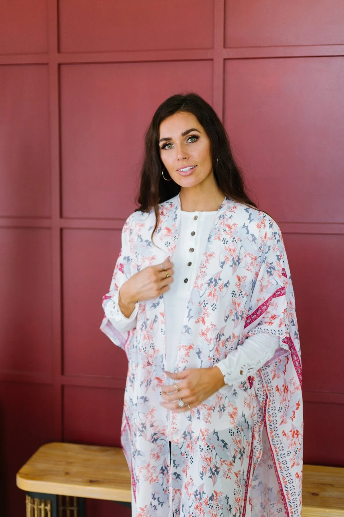 Floral Kimono