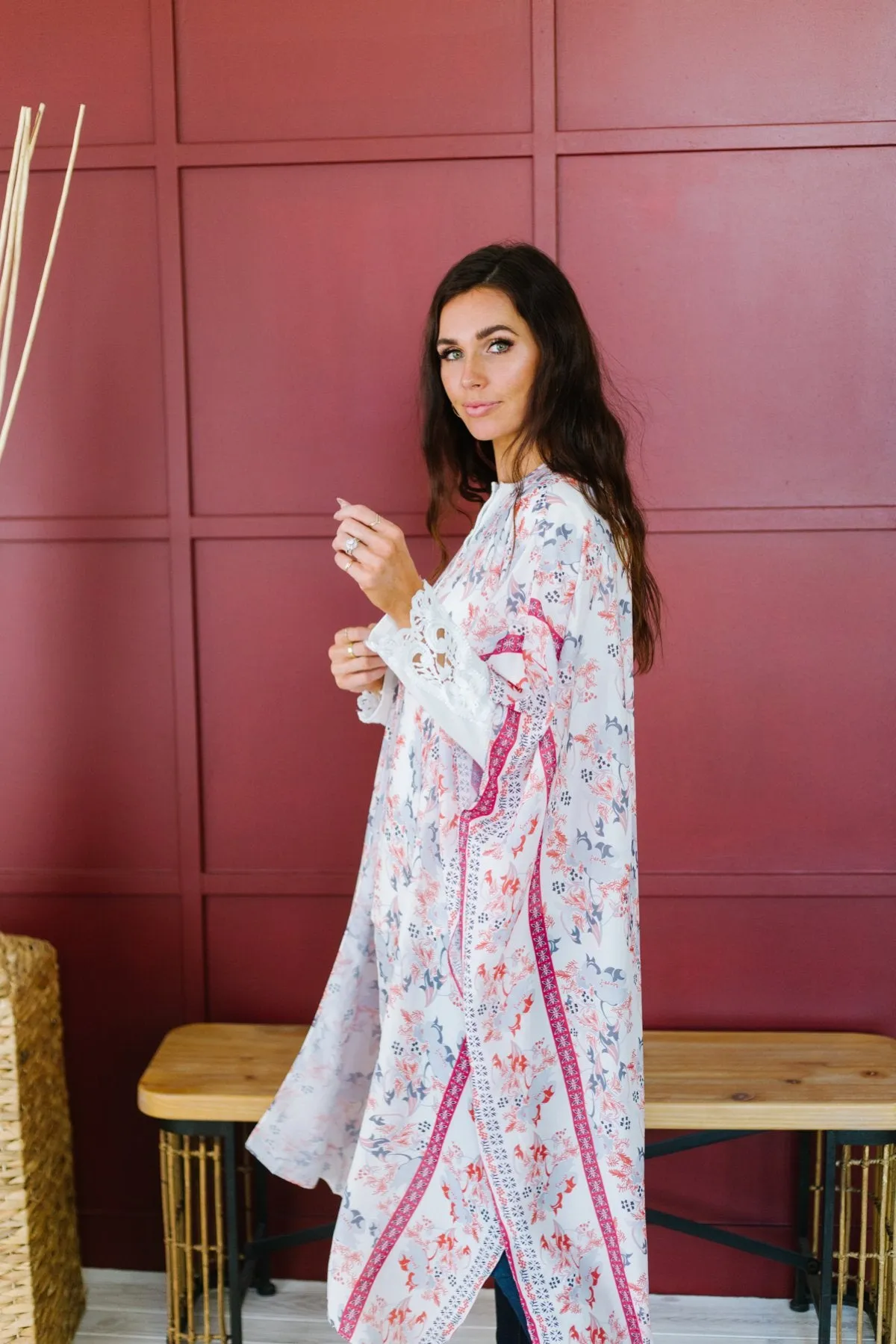 Floral Kimono