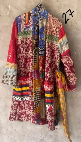 Kantha Trench Robe #27 by Kantha Bae
