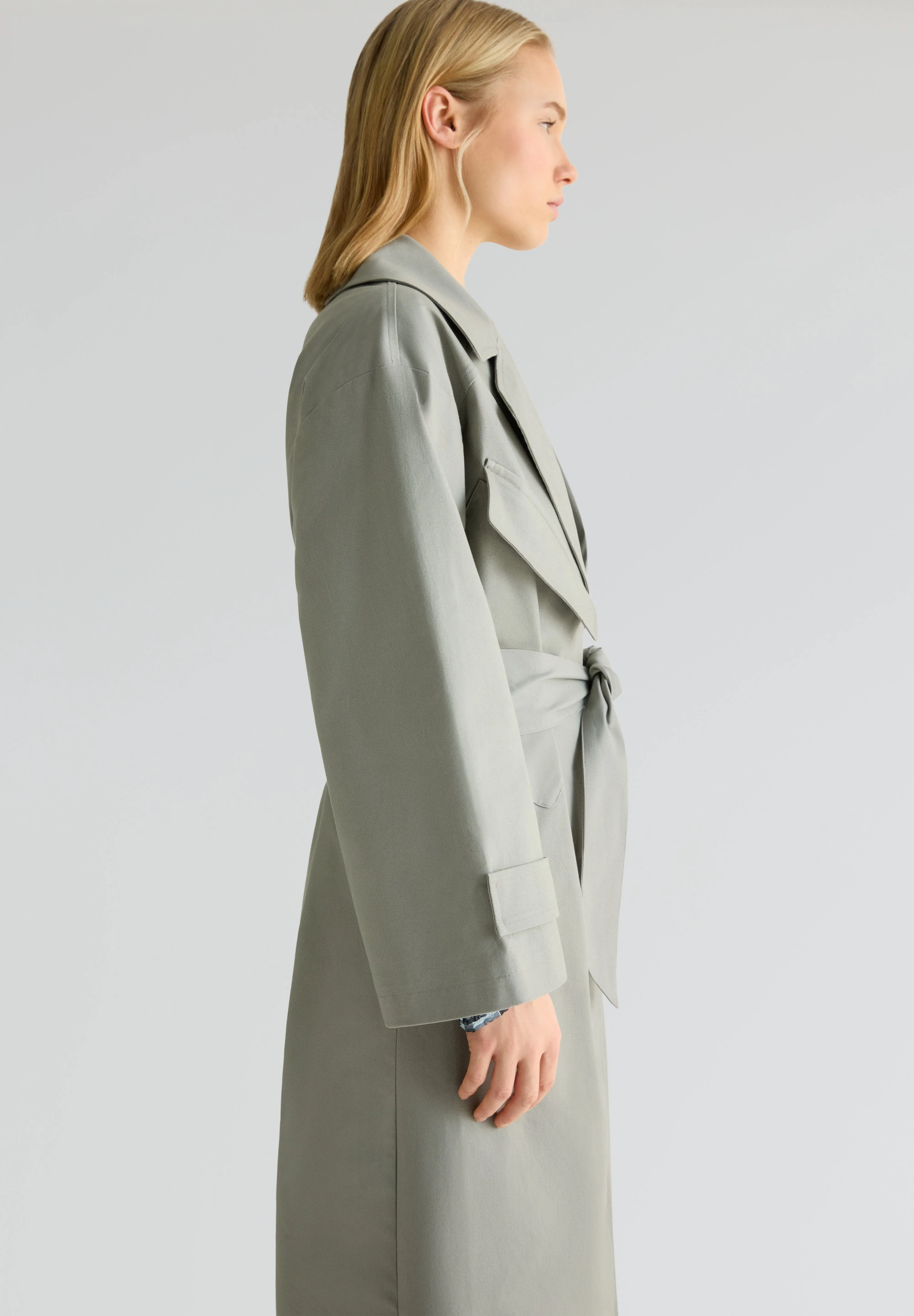 LAAGAM | LONDRES GREY TRENCH