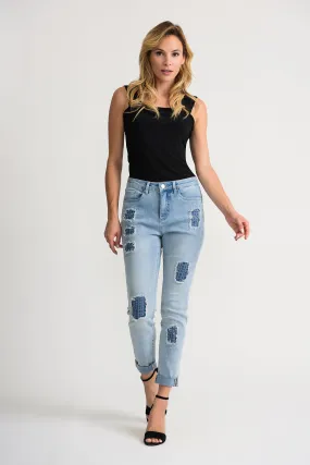 Light Denim Embellished Jean