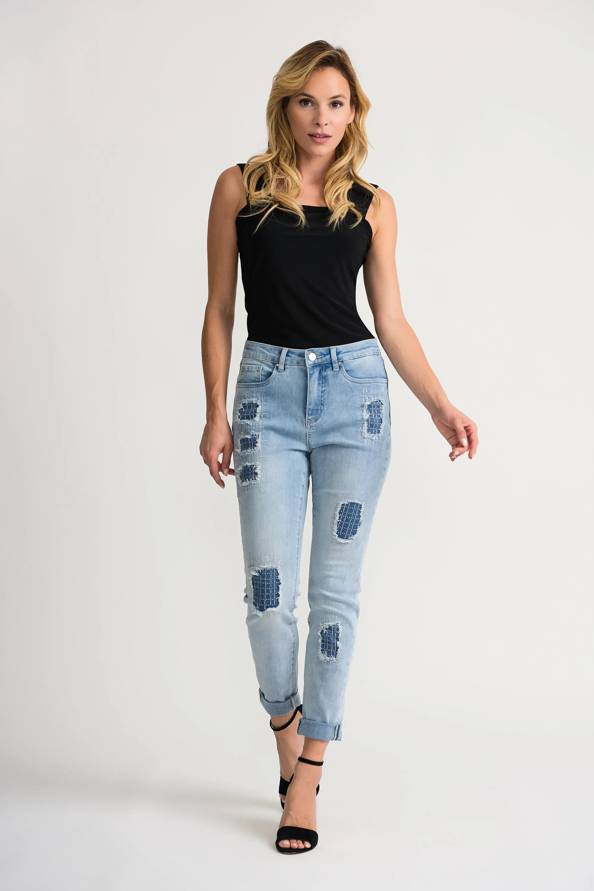 Light Denim Embellished Jean