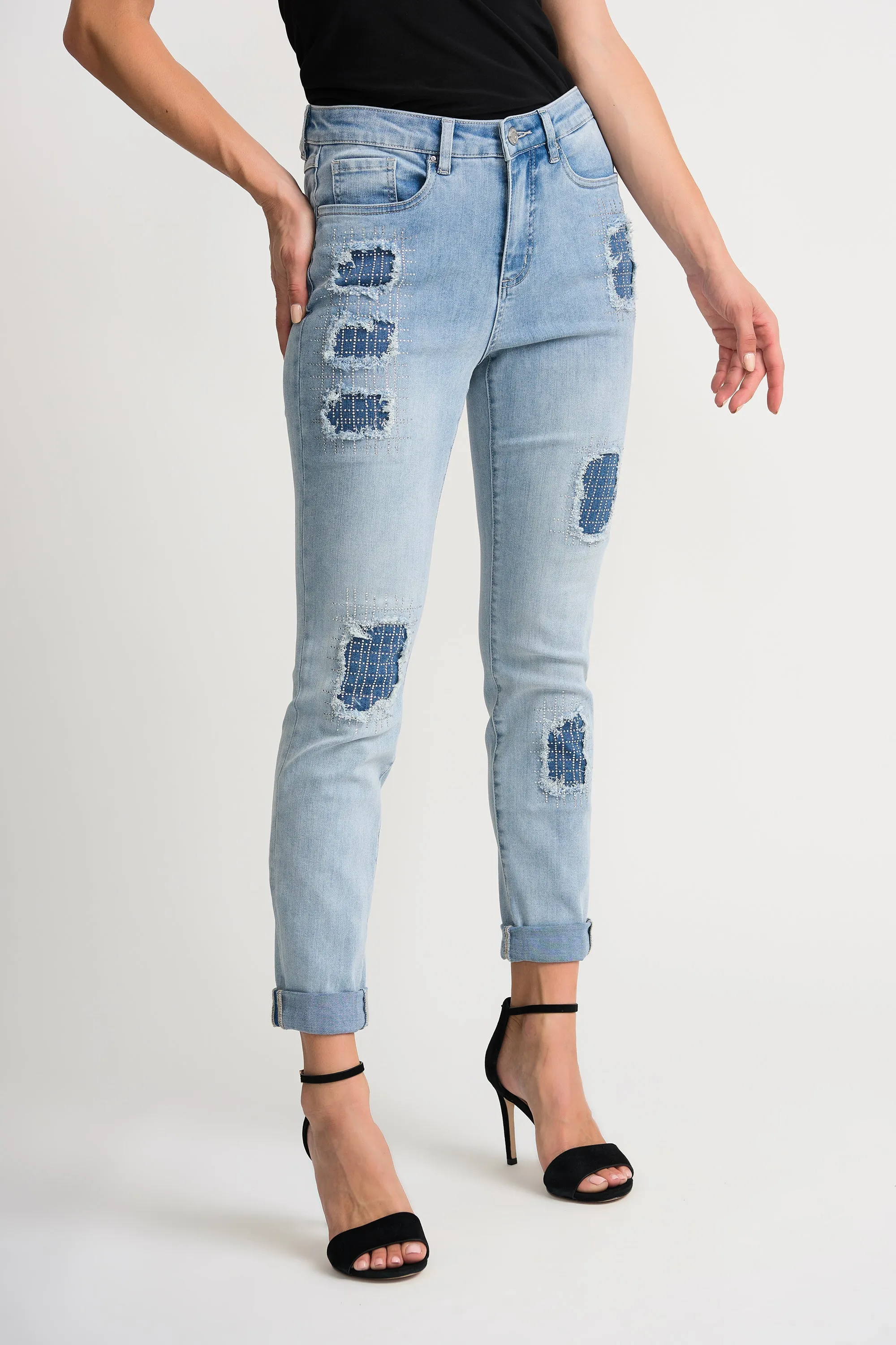 Light Denim Embellished Jean
