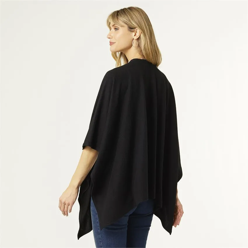 Lightweight Brushed Kiara  - Black