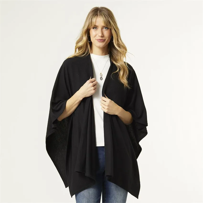 Lightweight Brushed Kiara  - Black