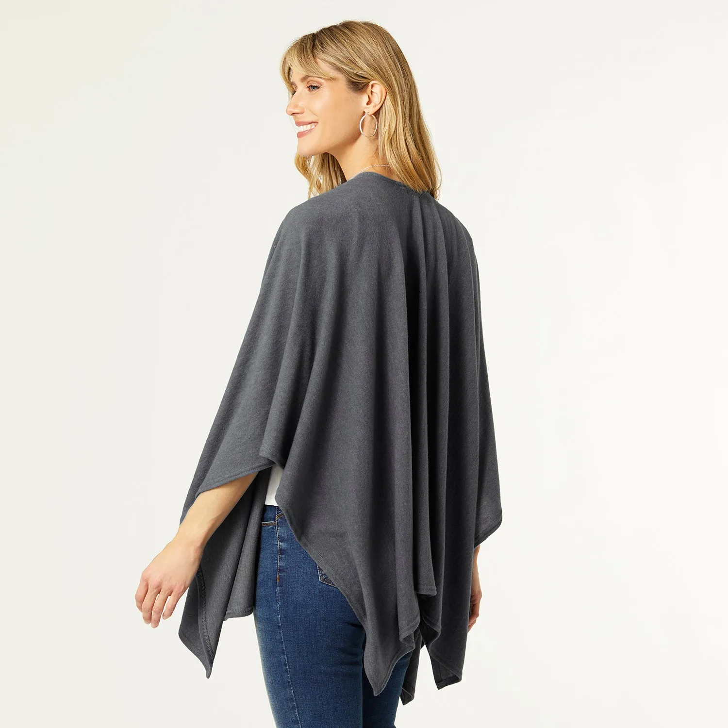 Lightweight Brushed Kiara - Charcoal