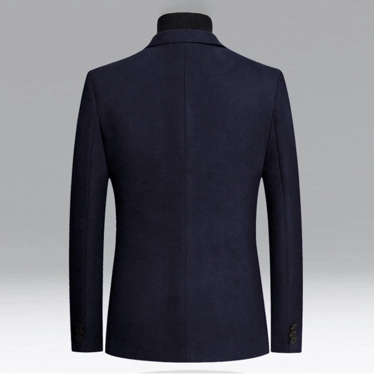 Lu's Chic Men's Slim Fit Suit Jacket Long Sleeve Blazer Jacket Sport Coat Office Button Business Casual Fashion Fall