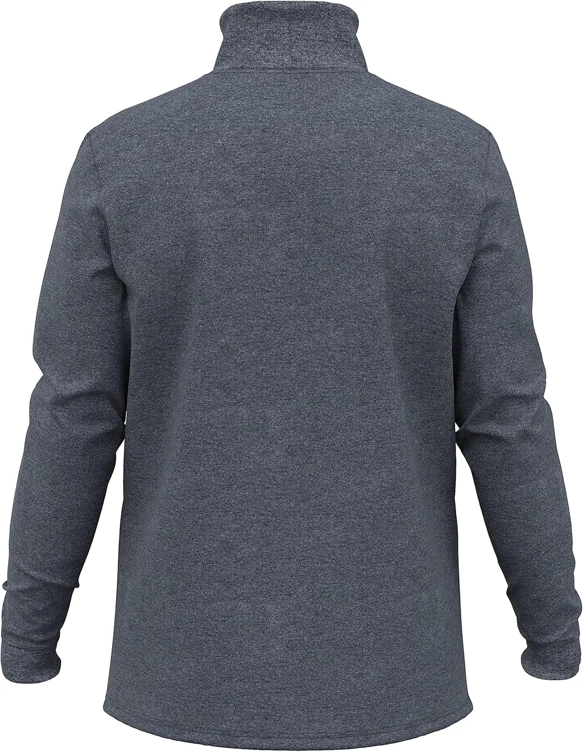 Maks Mens Casual Cotton Turtleneck Pullover Sweater Interlock Knit Combed Super-Soft Sweater