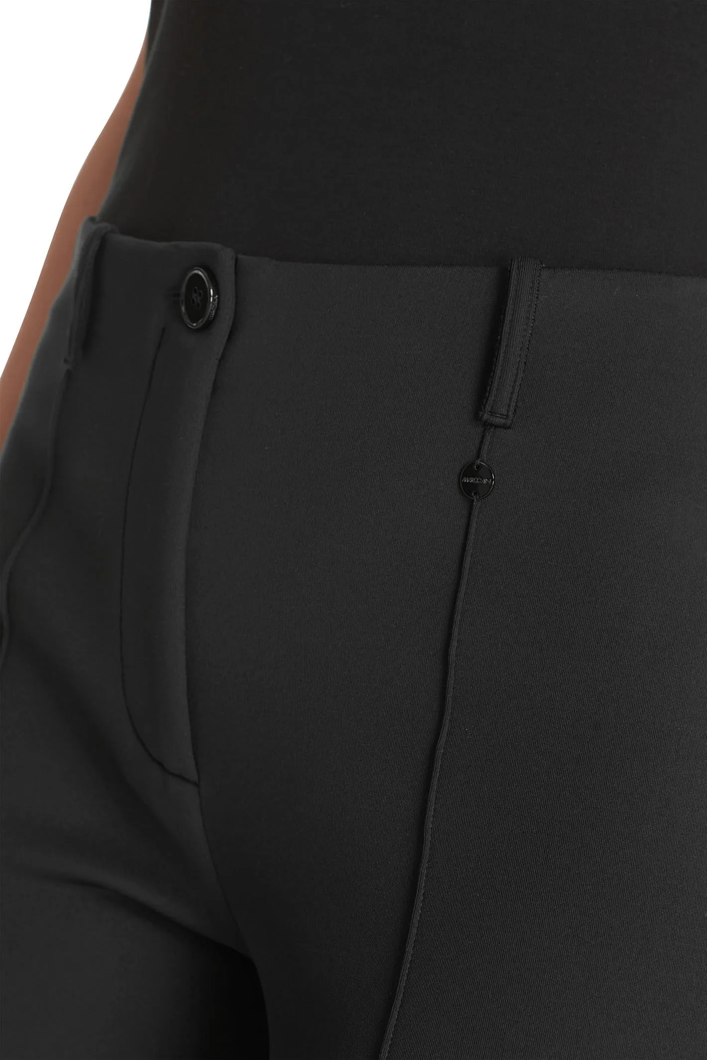 Marc Cain VP 81.11 J35 Sydney Black Slim Fit Trousers