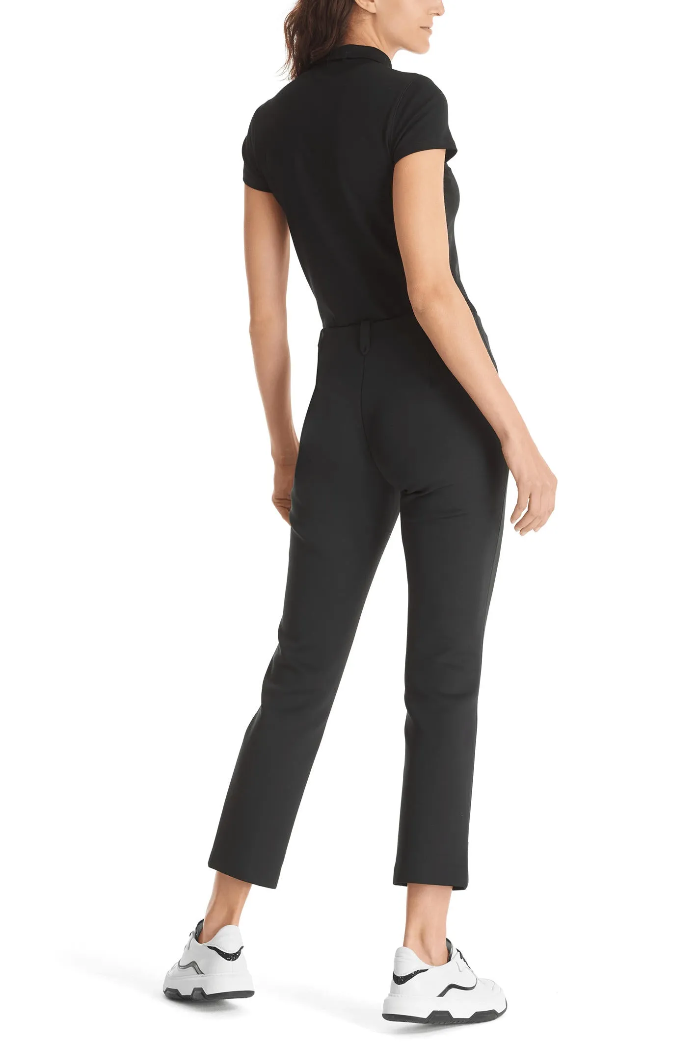 Marc Cain VP 81.11 J35 Sydney Black Slim Fit Trousers