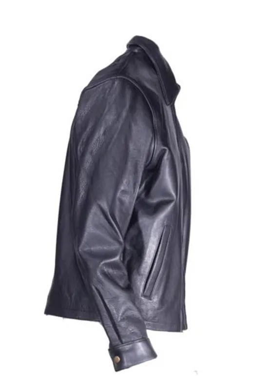 Mens Classic Fashion Leather Jacket