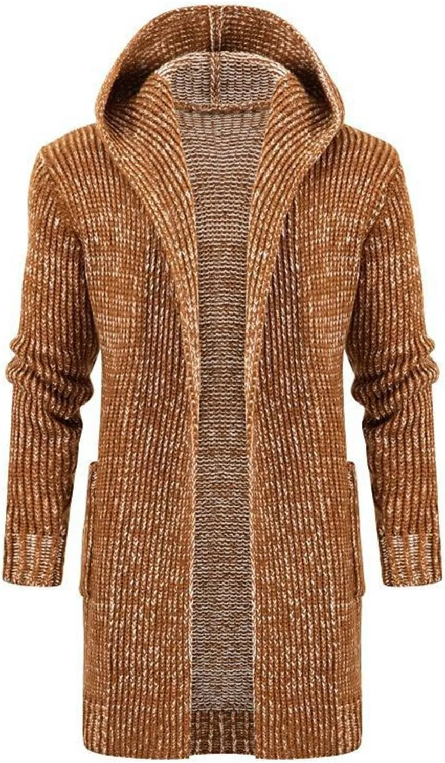 Mens Long Sleeve Stand Cardigan Sweaters Button Down Knitted Sweater Classic Sweater for Men Men's Jackets