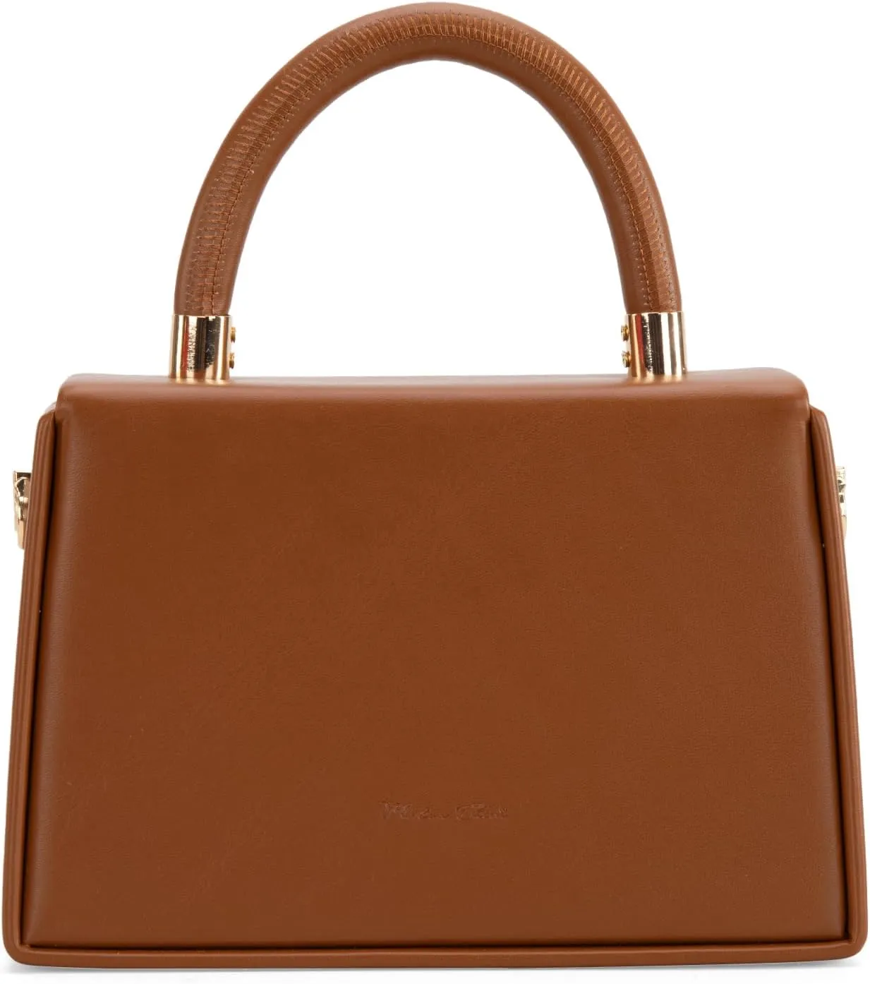 Milan Chiva Small Top Handle Purses for Women Mini Satchel Crossbody Bag Elegant Square Bag