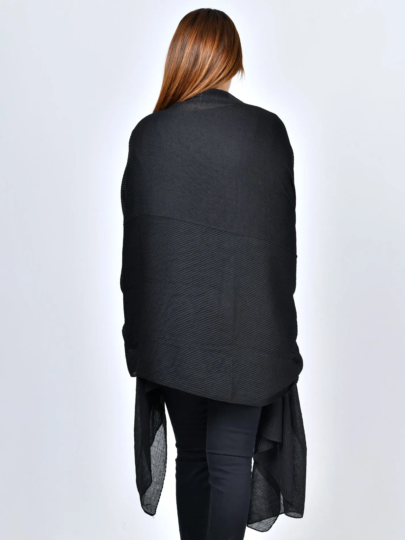 Plain Crinkled Scarf