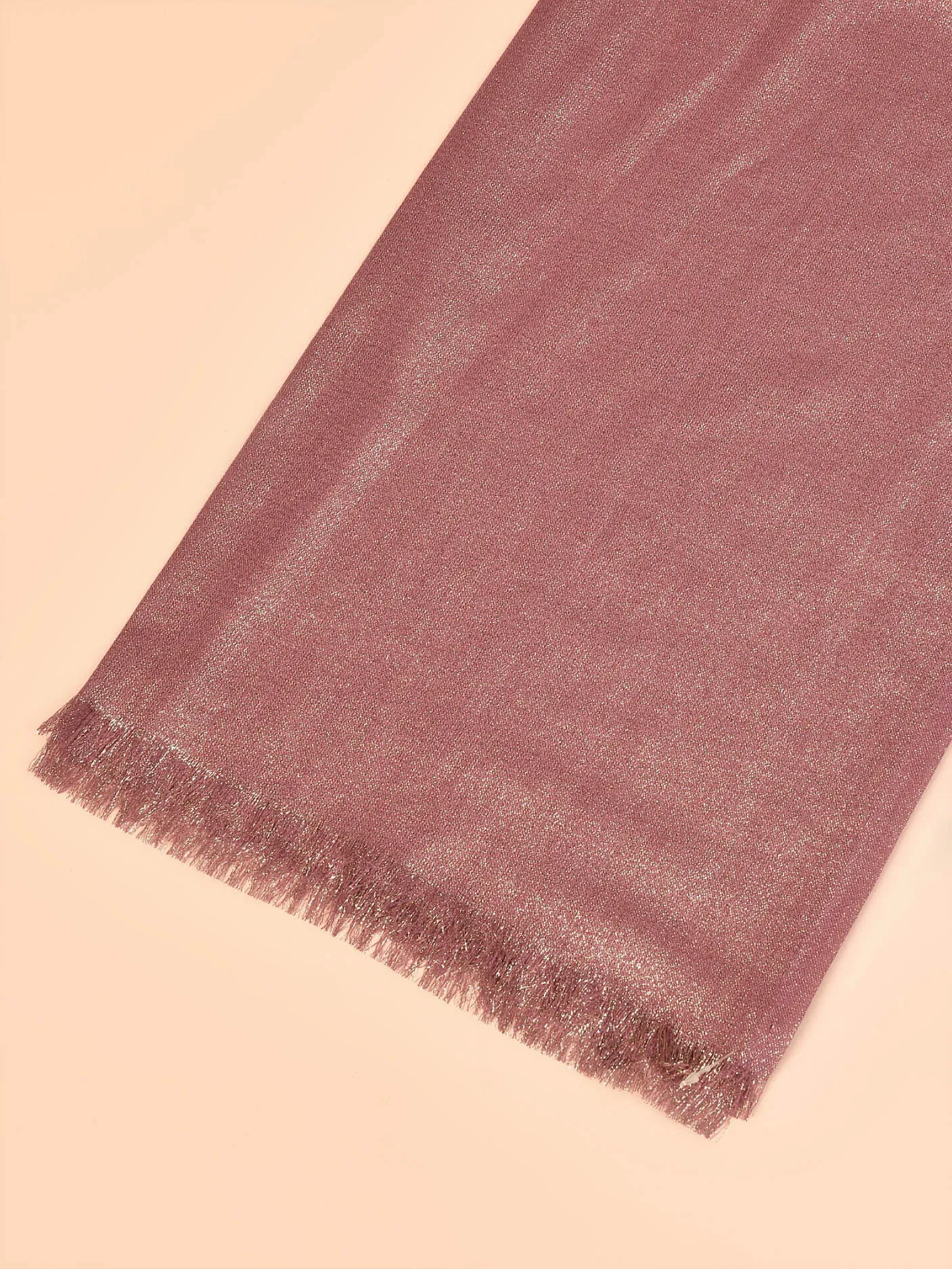 Shimmer Viscose Scarf - Pink