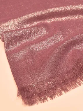 Shimmer Viscose Scarf - Pink