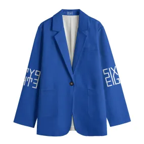 Sixty Eight 93 Logo White Women's Leisure Blazer #24