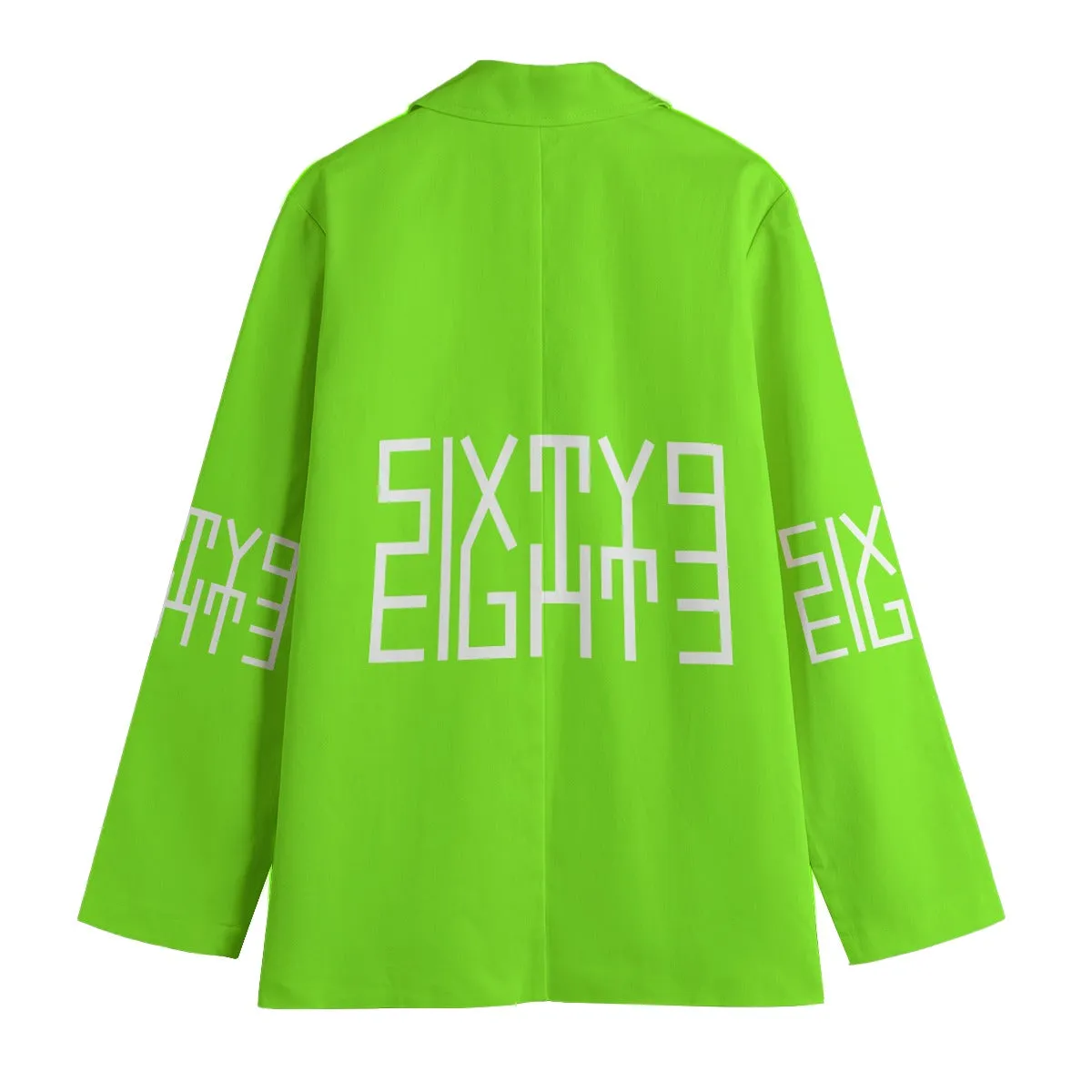Sixty Eight 93 Logo White Women's Leisure Blazer #26