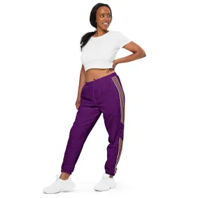 Snooty Fox Art Unisex Track Pants - Gold Stripe