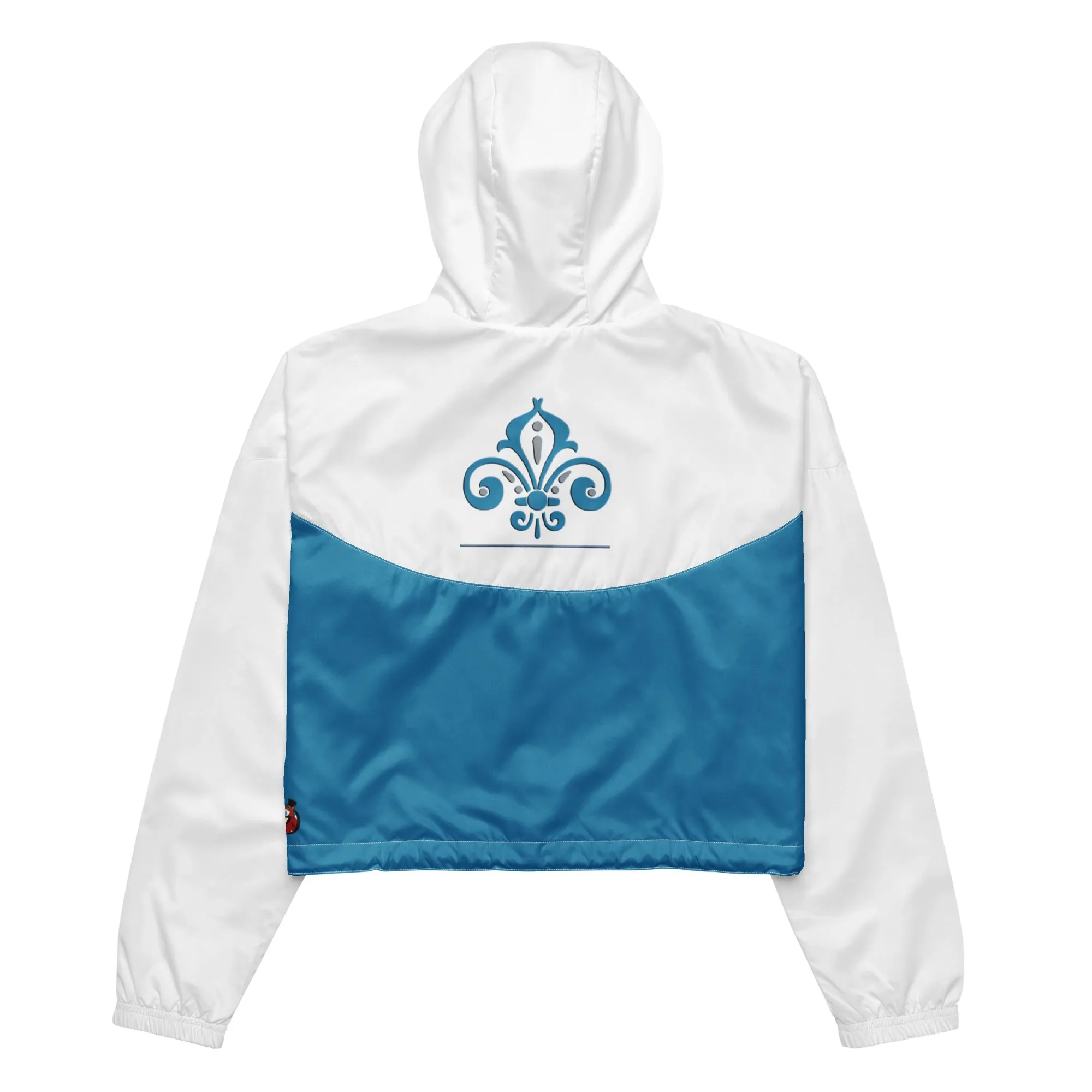 Snooty Fox art Women’s Cropped Windbreaker - OLP