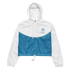 Snooty Fox art Women’s Cropped Windbreaker - OLP