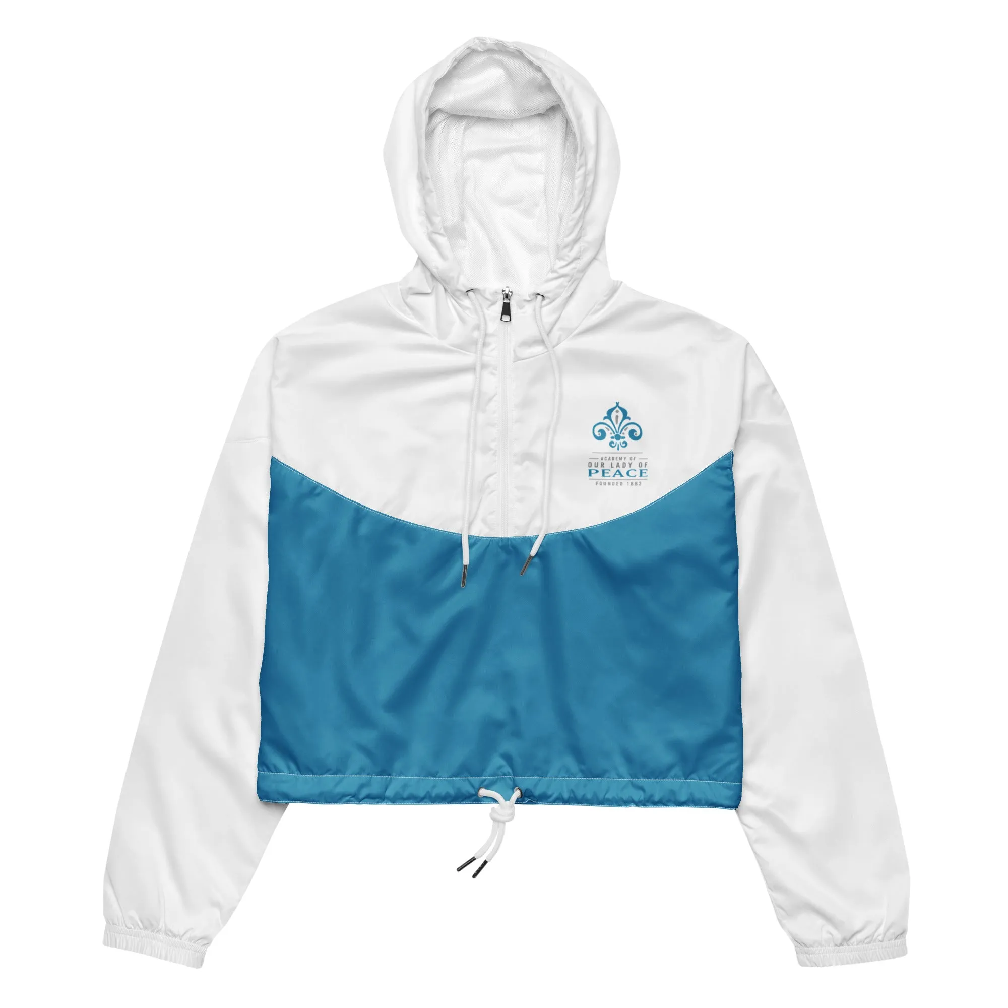Snooty Fox art Women’s Cropped Windbreaker - OLP