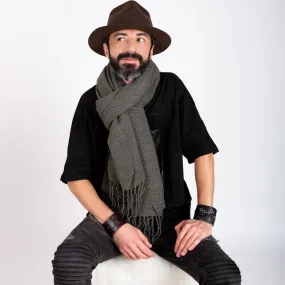 Soft Ridge Scarf - Olive