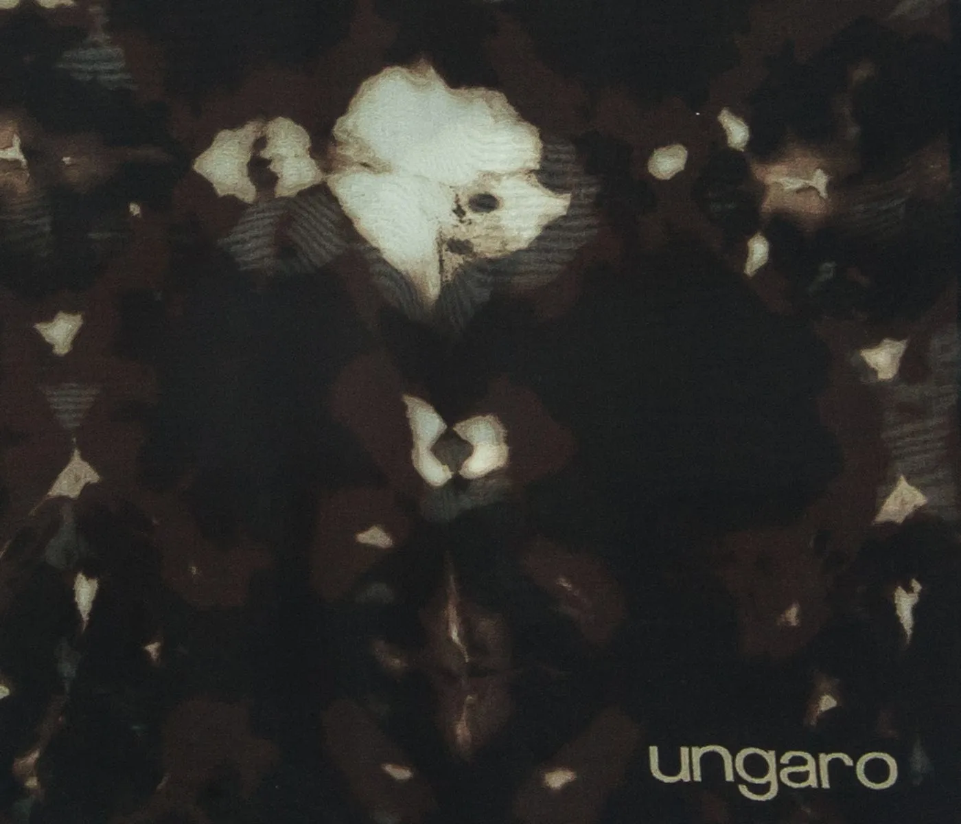 Ungaro UN7018 S7789 Tie Dye Print Brown Silk Scarf