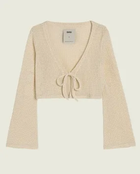 Vacay Net Top ECRU