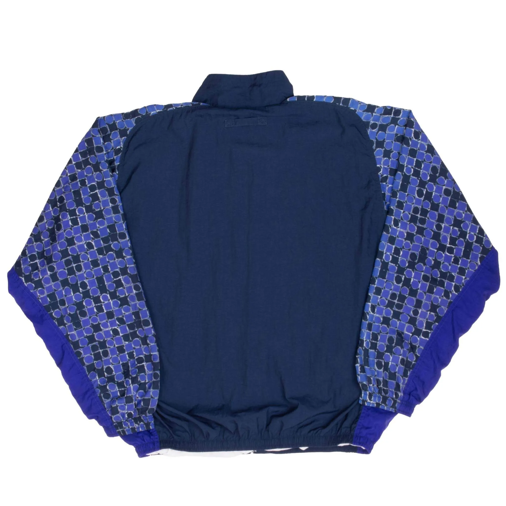 VINTAGE NIKE CLASSIC SWOOSH BLUE WINDBREAKER WOMAN JACKET 1990S SIZE MEDIUM