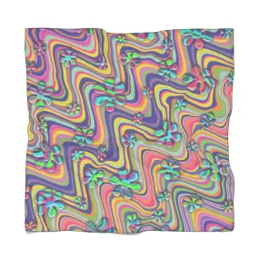 Wavy Daisy Scarf
